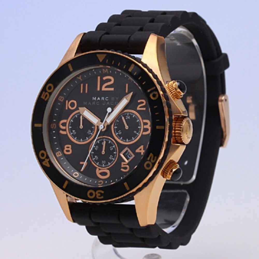 Marc Jacobs - Rose Gold Oversized Unisex Watch